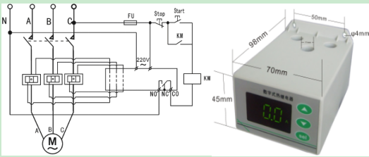 SJD811F智能數字式熱繼電器/電動機綜合保護器